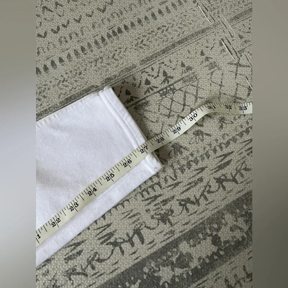 Madewell 10" High-Rise Skinny‎ Jeans in Pure White 28 - Picture 7 of 10